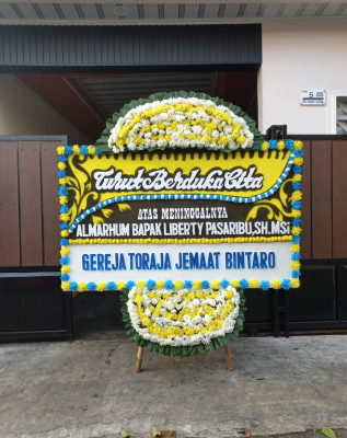 Papan Bunga Duka di Cibolang